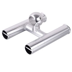 Cañero universal color plata serie 2 de PoweryMax para T-Top.