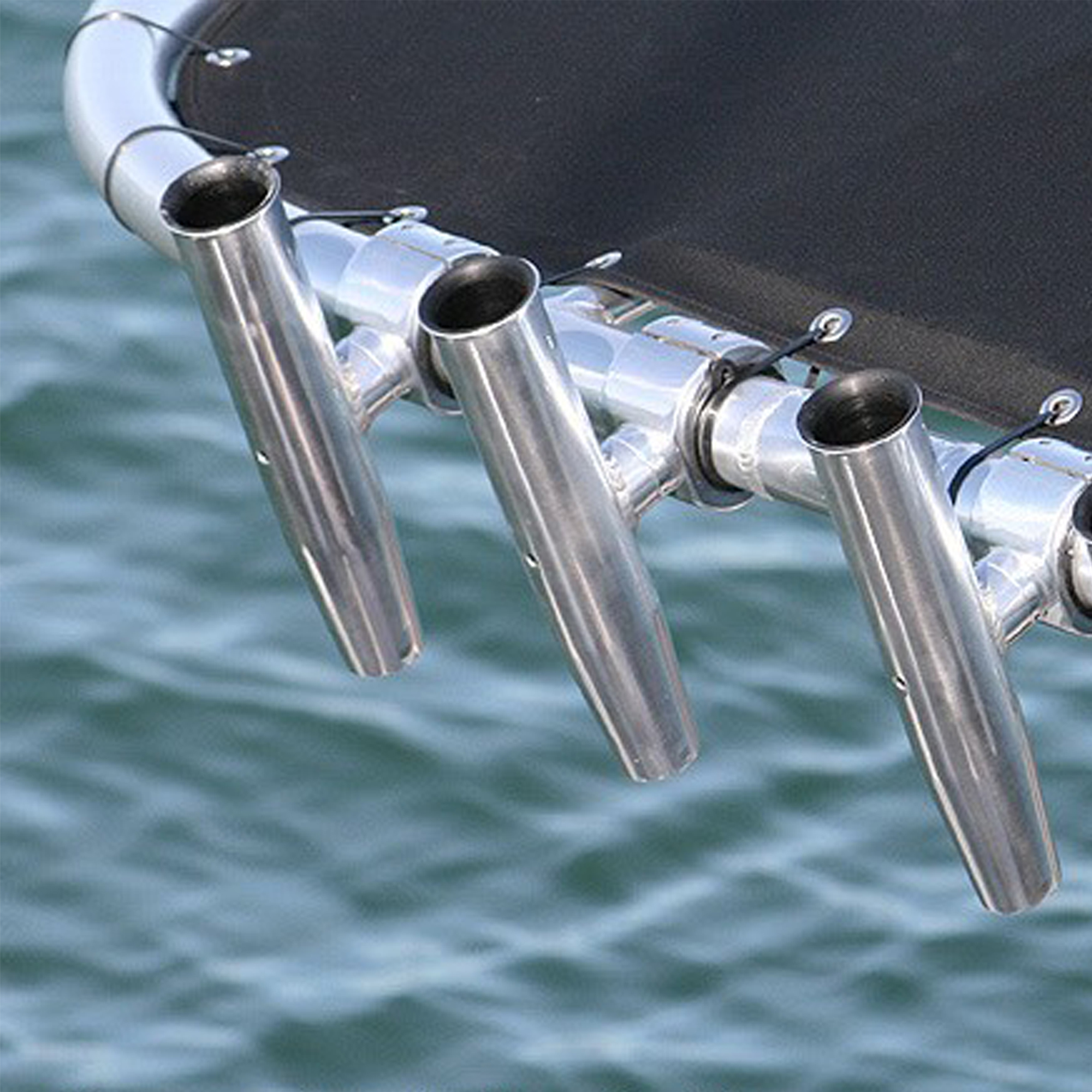 Cañero universal color plata serie 1 de PoweryMax para T-Top.