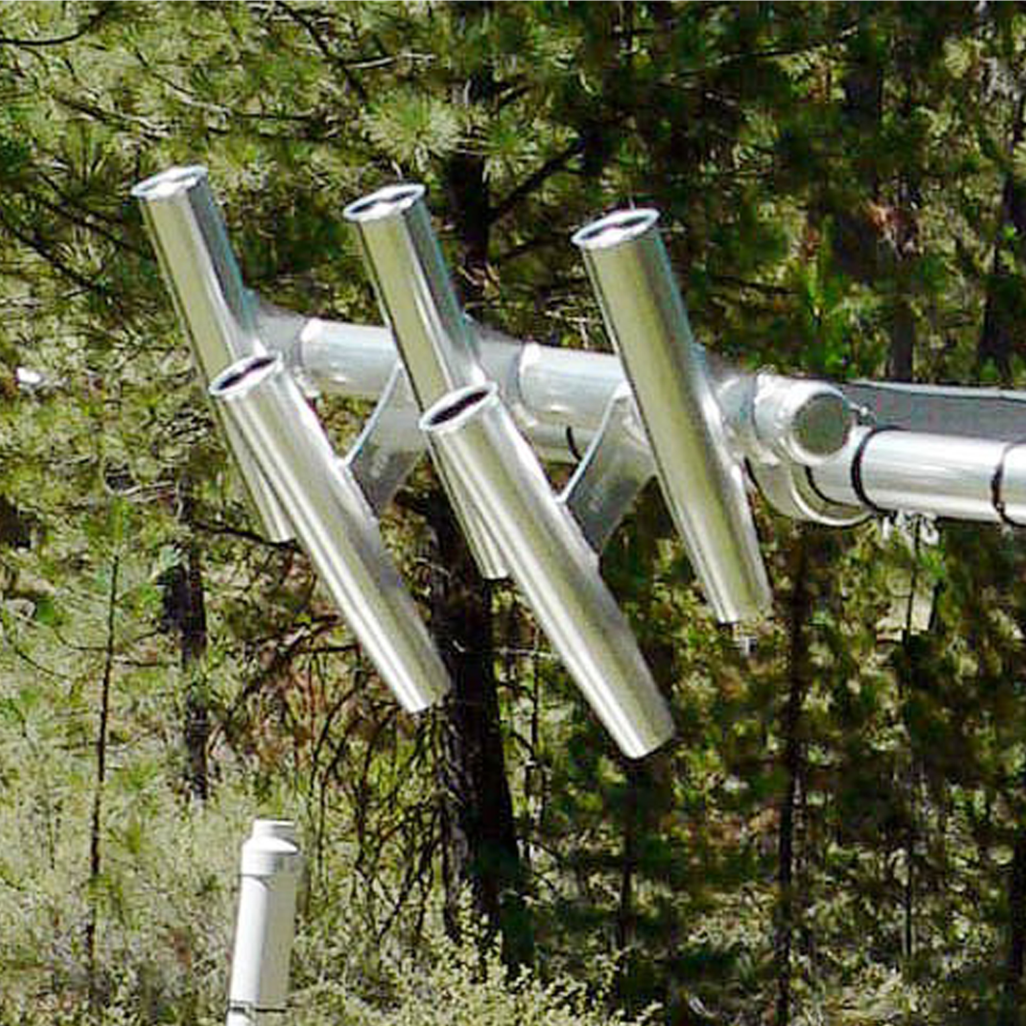 Cañero universal color plata serie 5 de PoweryMax para T-Top.